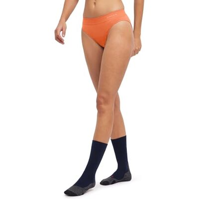 FALKE Warm W BR Hilo Funcional Secado rápido 1 Pieza, Ropa Interior Mujer, Naranja Coral 8017 Trend, XS FALKE Warm W BR Hilo Funcional Secado rápido 1 Pieza, Ropa Interior Mujer, Naranja Coral 8017 Trend, XS