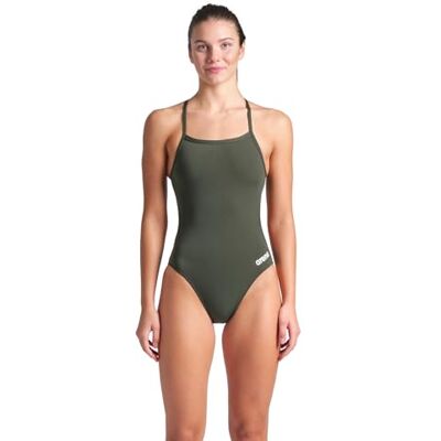 ARENA Solid Challenge Team Bañador Completo Mujer, Traje de Baño Mujer de Secado Rápido, Bañador Deportivo en Tejido MaxLife Eco Resistente al Cloro, Protección UV, Tejido Frontal Forrado ARENA Solid Challenge Team Bañador Completo Mujer, Traje de Baño Mujer de Secado Rápido, Bañador Deportivo en Tejido MaxLife Eco Resistente al Cloro, Protección UV, Tejido Frontal Forrado