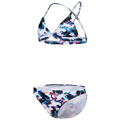 ARENA Girls' Tie and Dye Bikini Triangle Two Piece Swimsuit Niñas ARENA Girls' Tie and Dye Bikini Triangle Two Piece Swimsuit Niñas
