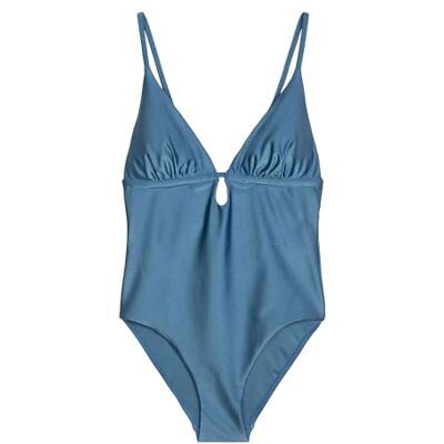 Marc O'Polo Bañador para Mujer Shiny, Shiny Coronetblue, XS Marc O'Polo Bañador para Mujer Shiny, Shiny Coronetblue, XS