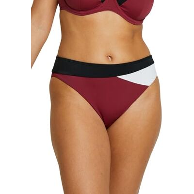 Sans Complexe Sin Complejo Beyond The Beach Camiseta de baño (Talla Mediana), Colorblock Ciruela, 46-48 Sans Complexe Sin Complejo Beyond The Beach Camiseta de baño (Talla Mediana), Colorblock Ciruela, 46-48
