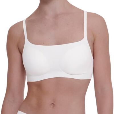 Sloggi Zero Feel 2.0 Ultra Bra, Bra Molded para Mujer, Silk White, XL Sloggi Zero Feel 2.0 Ultra Bra, Bra Molded para Mujer, Silk White, XL