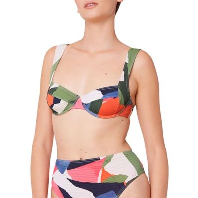 Triumph Mujer Summer Expression W 05 Pt, Bikini Top, Green Dark Combination, 105F Triumph Mujer Summer Expression W 05 Pt, Bikini Top, Green Dark Combination, 105F