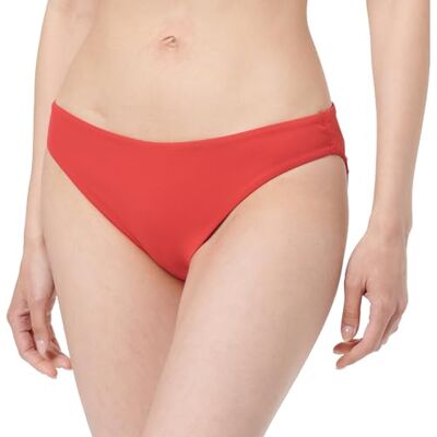 Calvin Braguita de Bikini Mujer con Forro, Rojo (Quaint Berry), M Calvin Braguita de Bikini Mujer con Forro, Rojo (Quaint Berry), M