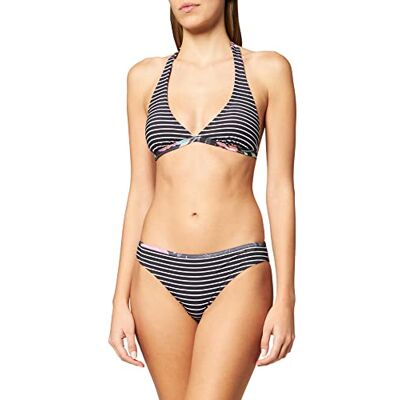 FIREFLY Amy Bikini Black Flower 44B FIREFLY Amy Bikini Black Flower 44B