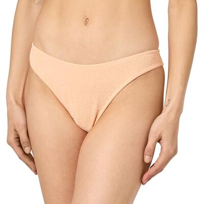 Champion Legacy Icons Swimwear W Stretch Light Crinkle Nylon Bottom Parte Inferior del Bikini, Rosa Pesca, M Mujer SS24, Rosa melocotón., M Champion Legacy Icons Swimwear W Stretch Light Crinkle Nylon Bottom Parte Inferior del Bikini, Rosa Pesca, M Mujer SS24, Rosa melocotón., M