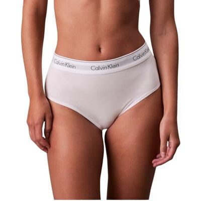 Calvin Braguita Tipo Bikini Mujer High Waist con Logotipo en la Cintura Calvin Braguita Tipo Bikini Mujer High Waist con Logotipo en la Cintura