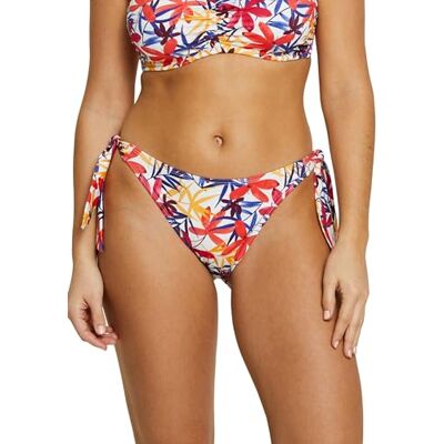Sans Complexe Sin complejos Island Dream Bañador de Cintura Baja para Mujer, Floral Blanco, 46-48 Sans Complexe Sin complejos Island Dream Bañador de Cintura Baja para Mujer, Floral Blanco, 46-48