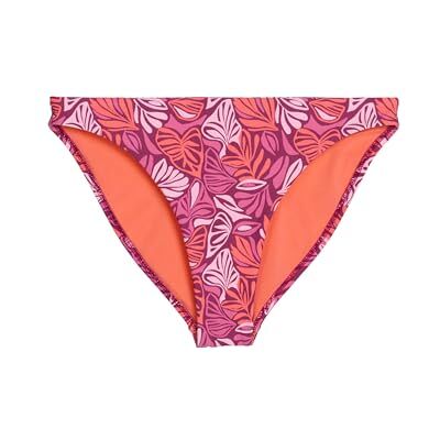 Marc O'Polo Pantalón de Bikini para Mujer, diseño de Hoja Abstracta, Abstract Leaf Raspberrycoulisleafprint, S Marc O'Polo Pantalón de Bikini para Mujer, diseño de Hoja Abstracta, Abstract Leaf Raspberrycoulisleafprint, S