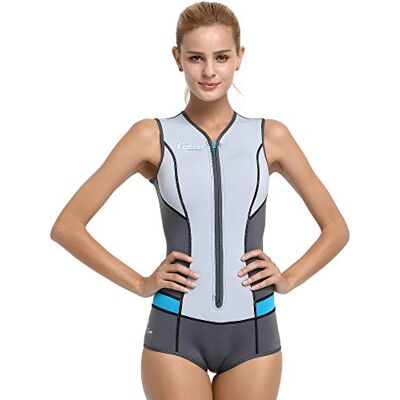 CRESSI Idra Swimsuit Traje de baño de Neopreno 2 mm para Mujer CRESSI Idra Swimsuit Traje de baño de Neopreno 2 mm para Mujer