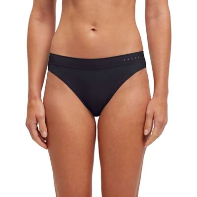 FALKE Warm W BR Hilo Funcional Secado rápido 1 Pieza, Ropa Interior Mujer, Negro Black 3000, L FALKE Warm W BR Hilo Funcional Secado rápido 1 Pieza, Ropa Interior Mujer, Negro Black 3000, L