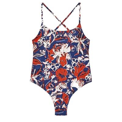 Giorgio Armani LOGOMANIA Traje de baño de una Pieza para Mujer, Color Azul, Talla M Giorgio Armani LOGOMANIA Traje de baño de una Pieza para Mujer, Color Azul, Talla M