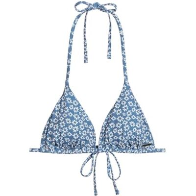 Marc O'Polo Top de Bikini triángulo Shiny para Mujer, Shiny Coronetblueprint, XL Marc O'Polo Top de Bikini triángulo Shiny para Mujer, Shiny Coronetblueprint, XL