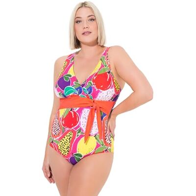 Ulla Popken Mujer Bañador Rosa 56 Ulla Popken Mujer Bañador Rosa 56
