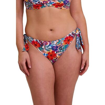 Sans Complexe Curaçao Bikini Bottoms, Multicolor Tropical Print, 36-38 Mujeres Sans Complexe Curaçao Bikini Bottoms, Multicolor Tropical Print, 36-38 Mujeres