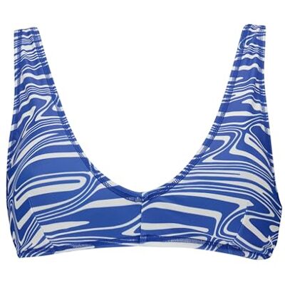 PUMA Swim Plugadora para Mujer Top 1P, Azul (Vivid Blue), XL PUMA Swim Plugadora para Mujer Top 1P, Azul (Vivid Blue), XL