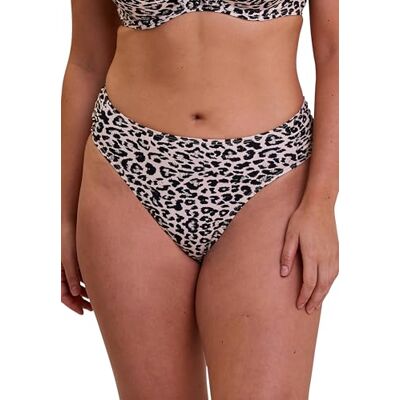 Sans Complexe Samoa Bikini Bottoms, Linen Animal Print, 44-46 Mujeres Sans Complexe Samoa Bikini Bottoms, Linen Animal Print, 44-46 Mujeres