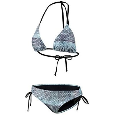 Beco Conjunto de Bikini para Mujer, Mujer, , Turquesa y Negro, 40 Beco Conjunto de Bikini para Mujer, Mujer, , Turquesa y Negro, 40