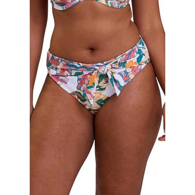 Sans Complexe Bañador Fidji Blanco, White Exotic Print, 44-46 Sans Complexe Bañador Fidji Blanco, White Exotic Print, 44-46