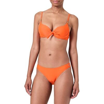 Haute pression Conjunto de Bikini de Casco, Liso, Naranja, 38 Haute pression Conjunto de Bikini de Casco, Liso, Naranja, 38