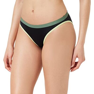 Sloggi Mujer Shore Marina Grande Mini, Negro, XL Sloggi Mujer Shore Marina Grande Mini, Negro, XL
