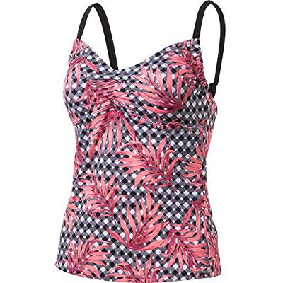 Firefly Tankini para Mujer MEA II, Mujer, Parte Superior de Tankini., , Cuadros y Flores, 36B Firefly Tankini para Mujer MEA II, Mujer, Parte Superior de Tankini., , Cuadros y Flores, 36B
