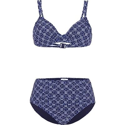Firefly Anemone Bikini para Mujer, Azul Marino, 44B Firefly Anemone Bikini para Mujer, Azul Marino, 44B