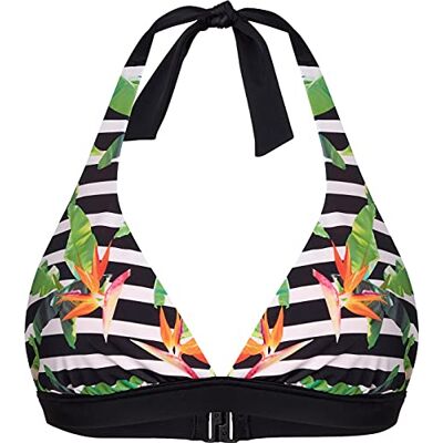 Firefly MIA Tops de Bikini AOP/Black/Greendark 36 Firefly MIA Tops de Bikini AOP/Black/Greendark 36