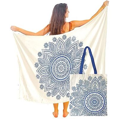 ART Pareo de Playa para Mujer Envoltura de Pareo de algodón Cubrir Bikini Tela Decorativa ART Pareo de Playa para Mujer Envoltura de Pareo de algodón Cubrir Bikini Tela Decorativa