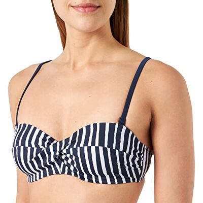 Firefly Maggy Mm Partes de Arriba de Bikini Navy Dark/Stripe 40B Firefly Maggy Mm Partes de Arriba de Bikini Navy Dark/Stripe 40B