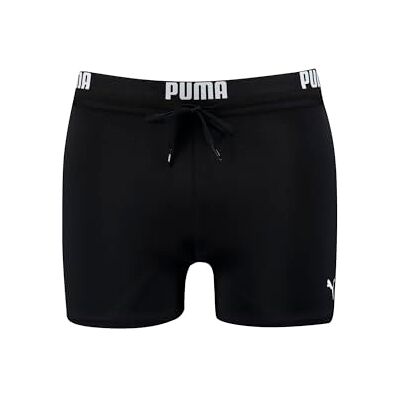 PUMA Logo Men's Swimming Trunks Bañador, Negro, S para Hombre PUMA Logo Men's Swimming Trunks Bañador, Negro, S para Hombre