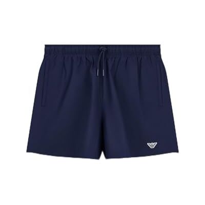Giorgio Armani Bóxer Essential para Hombre, Color Azul, XXL Giorgio Armani Bóxer Essential para Hombre, Color Azul, XXL