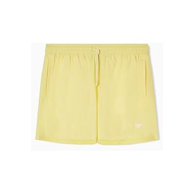 Giorgio Armani Boxer Bañador para Hombre, Limón, L Giorgio Armani Boxer Bañador para Hombre, Limón, L