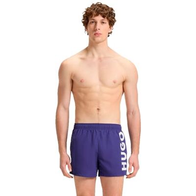 HUGO Abas 10257691 01 Swim_Short, 422 Azul Medio, L Hombres HUGO Abas 10257691 01 Swim_Short, 422 Azul Medio, L Hombres