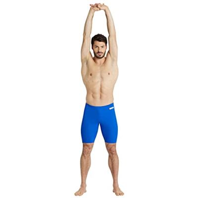ARENA Solid Team Bañador Hombre, Traje de Baño de Secado Rápido, Jammer Hombre, Tejido MaxLife Eco con Máxima Resistencia al Cloro y Protección UV UPF 50+, Forro Frontal ARENA Solid Team Bañador Hombre, Traje de Baño de Secado Rápido, Jammer Hombre, Tejido MaxLife Eco con Máxima Resistencia al Cloro y Protección UV UPF 50+, Forro Frontal