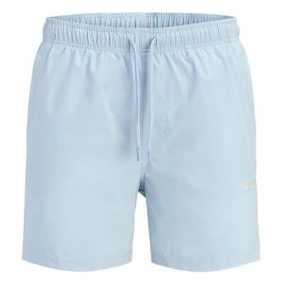 JACK & JONES Jpstmaui Norrebro Pantalones Cortos de natación para Hombre, Color Azul., L JACK & JONES Jpstmaui Norrebro Pantalones Cortos de natación para Hombre, Color Azul., L