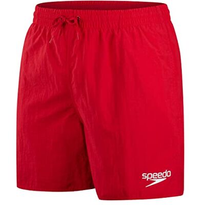 Speedo Hombre Shorts de baño Essential de 41 cm Fed Red L Speedo Hombre Shorts de baño Essential de 41 cm Fed Red L