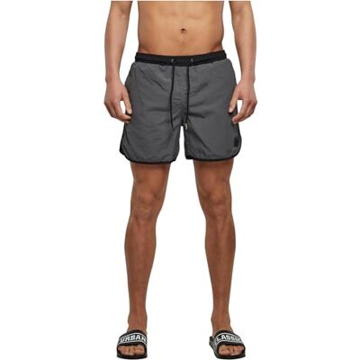 Urban Classics Bañador para Hombre Estilo Retro, Bermudas Cortos, Shorts de Baño para Natación de Secado Rápido adapto para las Vacaciones, Tallas XS 5XL Urban Classics Bañador para Hombre Estilo Retro, Bermudas Cortos, Shorts de Baño para Natación de Secado Rápido adapto para las Vacaciones, Tallas XS 5XL