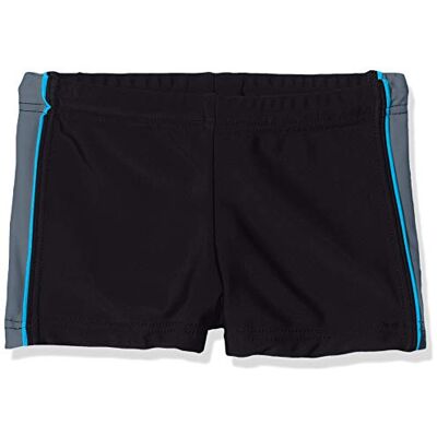 Haute pression Niños Bañador para Hombre Not Applicable, Noir/Gris/Turquoise, 12A Haute pression Niños Bañador para Hombre Not Applicable, Noir/Gris/Turquoise, 12A