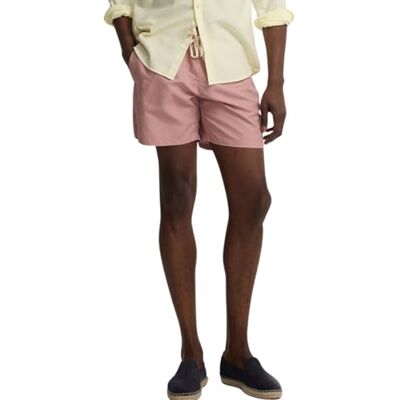 SILBON Bañador Liso Coral para Hombre Talla XXL SILBON Bañador Liso Coral para Hombre Talla XXL