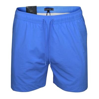 Tommy Hilfiger Bañador para Hombre Medium Drawstring Pernera Media, Azul (Blue Spell), S Tommy Hilfiger Bañador para Hombre Medium Drawstring Pernera Media, Azul (Blue Spell), S