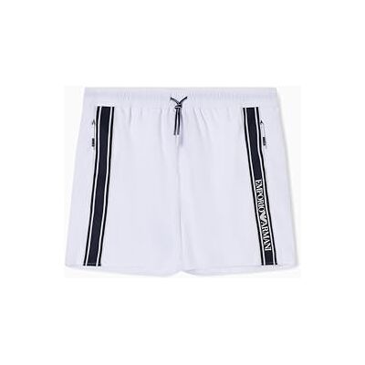 Giorgio Armani Bóxer LOGOTAPE para Hombre, Color Blanco, XXL Giorgio Armani Bóxer LOGOTAPE para Hombre, Color Blanco, XXL