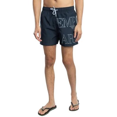 Giorgio Armani Mid Boxer, Bañador para Hombre Hombre, Armani BLU, Giorgio Armani Mid Boxer, Bañador para Hombre Hombre, Armani BLU,