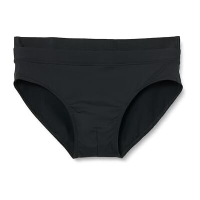 Calvin Bañador Hombre Brief Double con Pernera Corta, Negro (Pvh Black), XL Calvin Bañador Hombre Brief Double con Pernera Corta, Negro (Pvh Black), XL