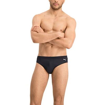 PUMA SWIM MEN CLASSIC SWIM BRIEF 1P C: black_T: XS PUMA SWIM MEN CLASSIC SWIM BRIEF 1P C: black_T: XS