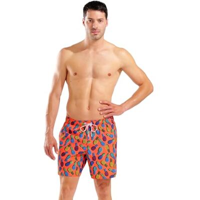 ARENA Bóxer de Playa para Hombre Water Prints ARENA Bóxer de Playa para Hombre Water Prints