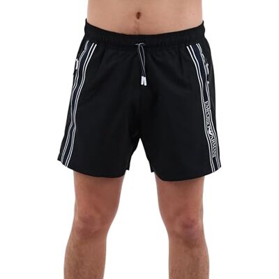 Giorgio Armani Bóxer LOGOTAPE para Hombre, Color Negro, XXL Giorgio Armani Bóxer LOGOTAPE para Hombre, Color Negro, XXL