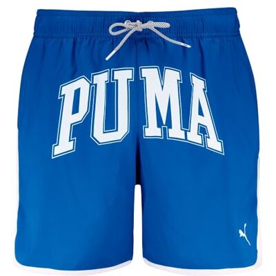 PUMA Mid Length, Pantalones Cortos de los Hombres, Vivid Blue, PUMA Mid Length, Pantalones Cortos de los Hombres, Vivid Blue,