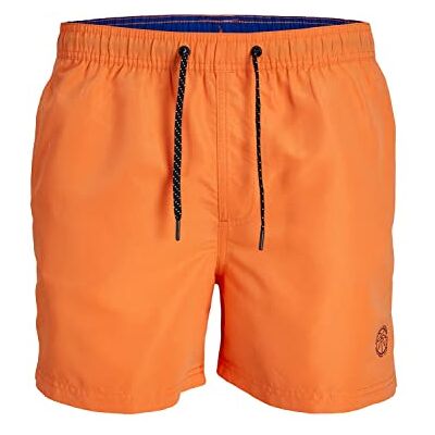 JACK & JONES PLUS JPSTFIJI JJSWIM Solid SN PS Bañador para Hombre, Naranja, 44 JACK & JONES PLUS JPSTFIJI JJSWIM Solid SN PS Bañador para Hombre, Naranja, 44