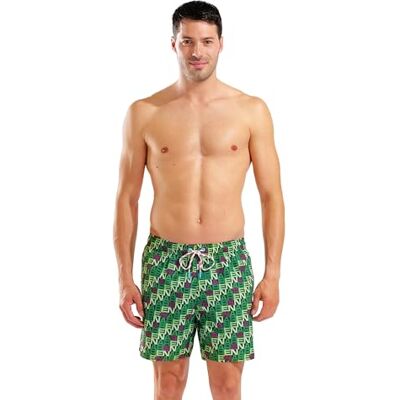 ARENA Bóxer de Playa para Hombre Water Prints ARENA Bóxer de Playa para Hombre Water Prints